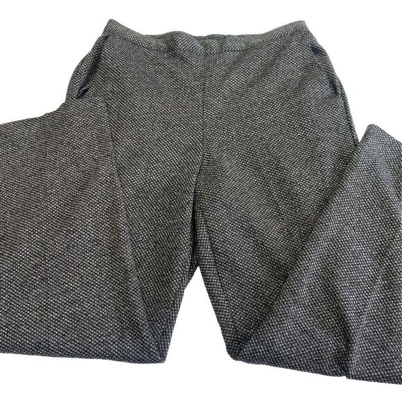 Alfred Dunner Pull-On Pants Women  Size 10P Gray elastic waist knit pants Pocket - Picture 9 of 15
